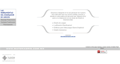 Desktop Screenshot of materiagris.com.mx